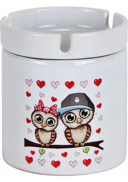 Best Friends Baykuş Puf Yastık Seramik Küllük Baykuş Kupa Set fiyatları