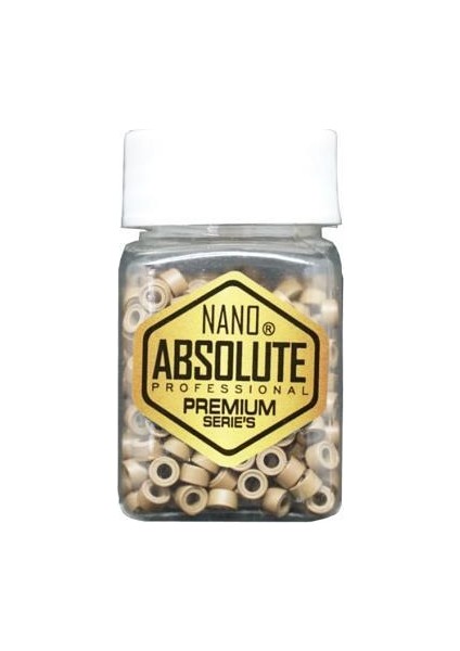 Absolute Silikon Boncuk Açık Kahverengi 500lü