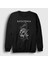 Unisex Siyah Crow Katatonia Sweatshirt 1