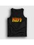 Unisex Siyah Logo Kiss Atlet 1