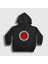 Unisex Çocuk Siyah Logo Red Hot Chili Peppers Kapüşonlu Sweatshirt 1