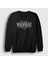 Unisex Siyah Logo V2 Katatonia Sweatshirt 1