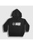 Unisex Çocuk Siyah Logo V2 Linkin Park Kapüşonlu Sweatshirt 1