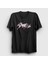 Unisex Siyah Logo V2 Stray Kids T-Shirt 1