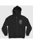 Unisex Siyah Mechanic Lamb Of God Fermuarlı Kapüşonlu Sweatshirt 1
