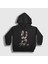 Unisex Çocuk Siyah Members Stray Kids Kapüşonlu Sweatshirt 1