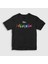 Unisex Çocuk Siyah Members The Beatles T-Shirt 1