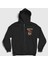 Unisex Siyah Mothership Led Zeppelin Fermuarlı Kapüşonlu Sweatshirt 1