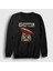 Unisex Siyah Mothership Led Zeppelin Sweatshirt 1