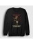 Unisex Siyah Paranoid Android Radiohead Sweatshirt 1
