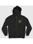 Unisex Siyah Pray Lamb Of God Fermuarlı Kapüşonlu Sweatshirt 1