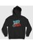 Unisex Siyah Retro Twenty One Pilots Kapüşonlu Sweatshirt 1