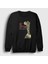 Unisex Siyah Stairway Led Zeppelin Sweatshirt 1
