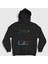 Unisex Siyah Street Stray Kids Kapüşonlu Sweatshirt 1