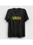 Unisex Siyah Yellow Nirvana T-Shirt 1
