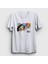 Unisex Beyaz Retro The Beatles T-Shirt 1