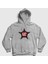 Unisex Gri Star U2 Kapüşonlu Sweatshirt 1