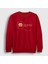Unisex Kırmızı Gold Logo Queen Sweatshirt 1