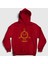 Unisex Kırmızı Panic Twenty One Pilots Kapüşonlu Sweatshirt 1