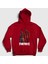 Unisex Kırmızı Travis Scott Fortnite Kapüşonlu Sweatshirt 1