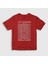 Unisex Çocuk Kırmızı Unknown Pleasures Joy Division T-Shirt 1
