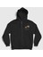 Unisex Siyah Airship Led Zeppelin Fermuarlı Kapüşonlu Sweatshirt 1
