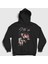 Unisex Siyah Band Stray Kids Kapüşonlu Sweatshirt 1