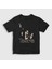 Unisex Çocuk Siyah Band The Doors T-Shirt 1