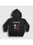 Unisex Çocuk Siyah Best Radiohead Kapüşonlu Sweatshirt 1