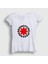 Kadın Beyaz Logo Red Hot Chili Peppers T-Shirt 1