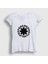 Kadın Beyaz Logo V3 Red Hot Chili Peppers T-Shirt 1