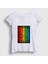 Kadın Beyaz Rainbow Radiohead T-Shirt 1