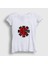 Kadın Beyaz Rhcp Red Hot Chili Peppers T-Shirt 1