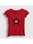 Kadın Kırmızı Star U2 T-Shirt 1