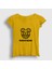 Kadın Sarı Bear Logo Radiohead T-Shirt 1