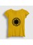 Kadın Sarı Logo V3 Red Hot Chili Peppers T-Shirt 1