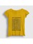 Kadın Sarı Unknown Pleasures Joy Division T-Shirt 1