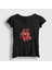 Kadın Siyah Amnesiac Radiohead T-Shirt 1