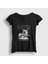 Kadın Siyah Icarus Led Zeppelin T-Shirt 1