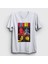 Unisex Beyaz Band Red Hot Chili Peppers T-Shirt 1