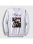 Unisex Beyaz Band Stray Kids Sweatshirt 1
