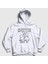 Unisex Beyaz Logo Led Zeppelin Kapüşonlu Sweatshirt 1