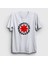 Unisex Beyaz Logo Red Hot Chili Peppers T-Shirt 1