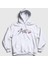 Unisex Beyaz Logo Stray Kids Kapüşonlu Sweatshirt 1
