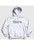 Unisex Beyaz Logo The Doors Kapüşonlu Sweatshirt 1
