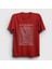 Unisex Kırmızı Unknown Pleasures Joy Division T-Shirt 1