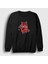 Unisex Siyah Amnesiac Radiohead Sweatshirt 1