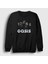 Unisex Siyah Band Oasis Sweatshirt 1