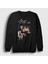 Unisex Siyah Band Stray Kids Sweatshirt 1