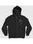 Unisex Siyah Band V2 Led Zeppelin Fermuarlı Kapüşonlu Sweatshirt 1